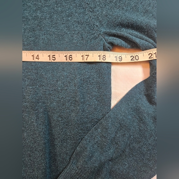 Old Navy Mens Green V-Neck Long Sleeve Sweater Size Small - Picture 8 of 12